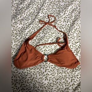 Aerie Tie Neck Swim Top Size Medium